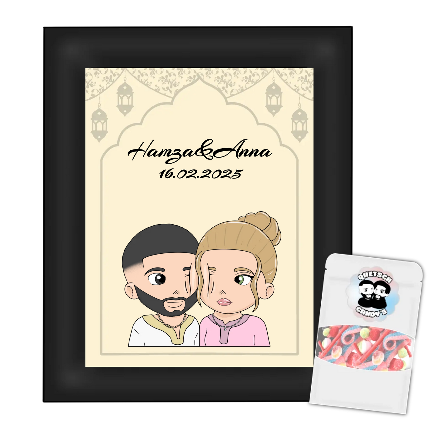 Ramadan Geschenk + Quetschcandy Tüte